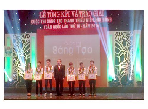 Cuộc thi sáng tạo thanh thiếu niên, nhi đồng toàn quốc lần thứ X - 2014